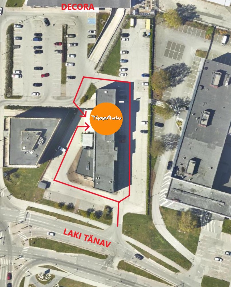 Tippauto location map